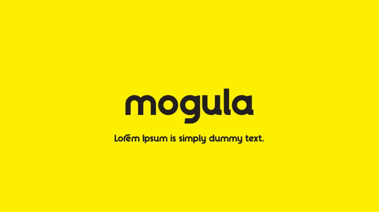 mogula Font