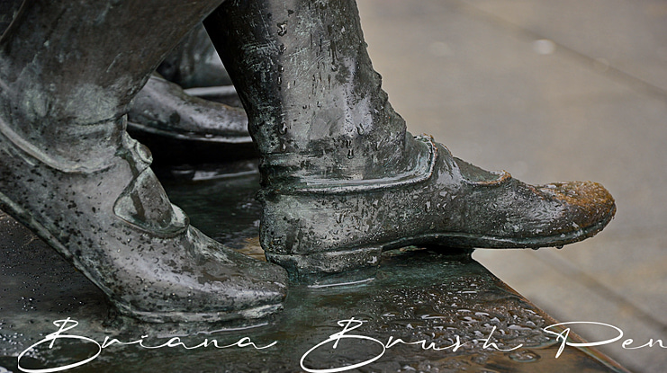 Briana Brush Pen Font Family