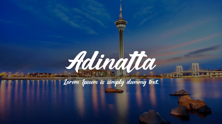 Adinatta Font