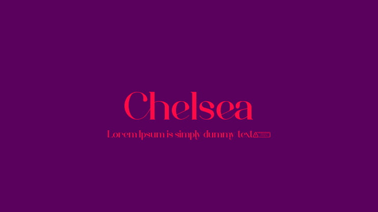 Chelsea Font