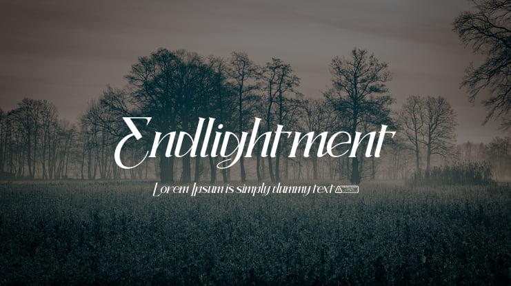 Endlightment Font
