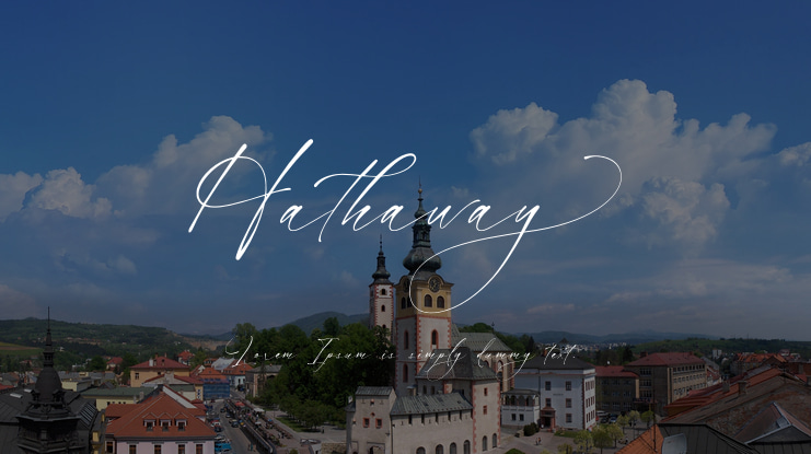 Hathaway Font