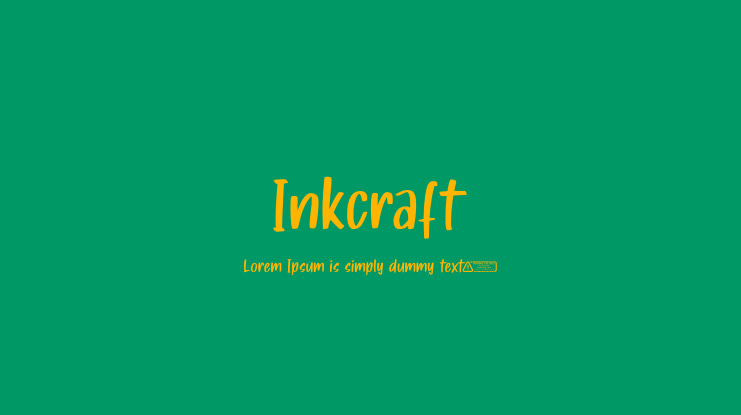 Inkcraft Font
