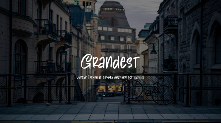Grandest Font