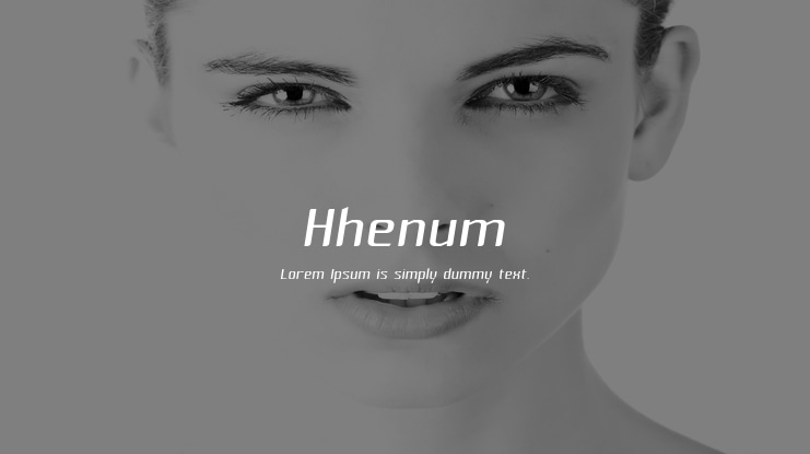 Hhenum Font Family