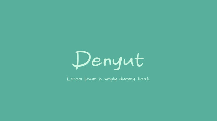 Denyut Font