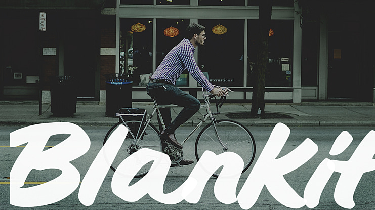 Blankit Font