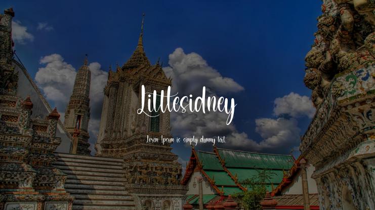 Littlesidney Font
