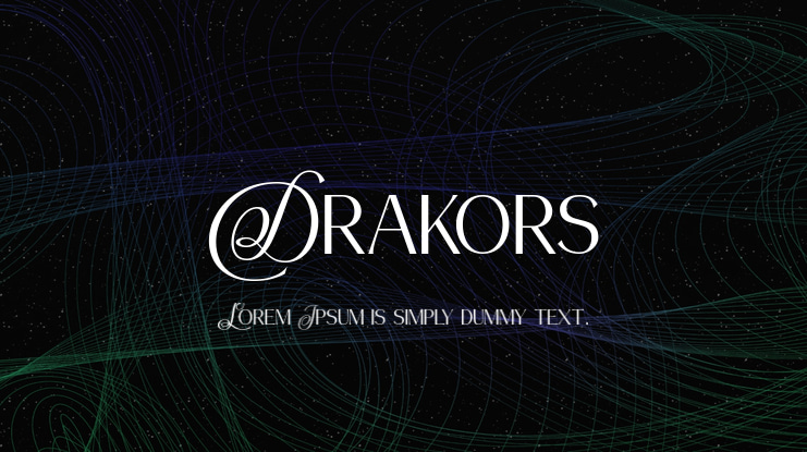 Drakors Font