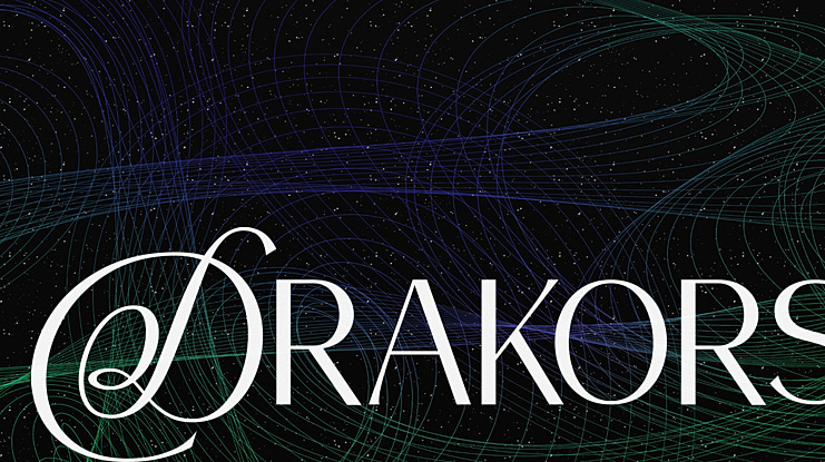 Drakors Font