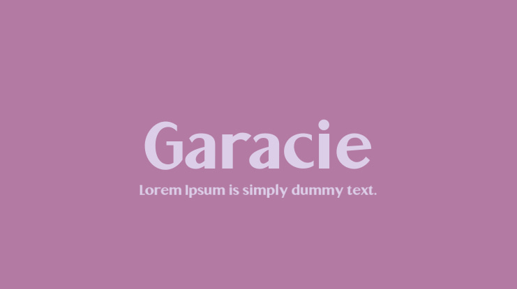 Garacie Font