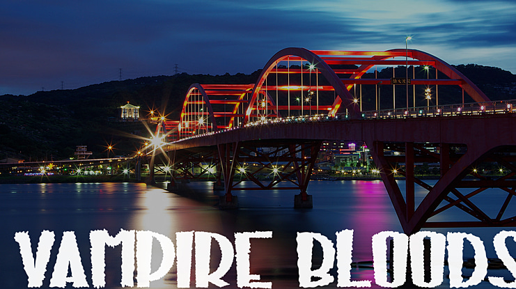 Vampire Bloods Font Family