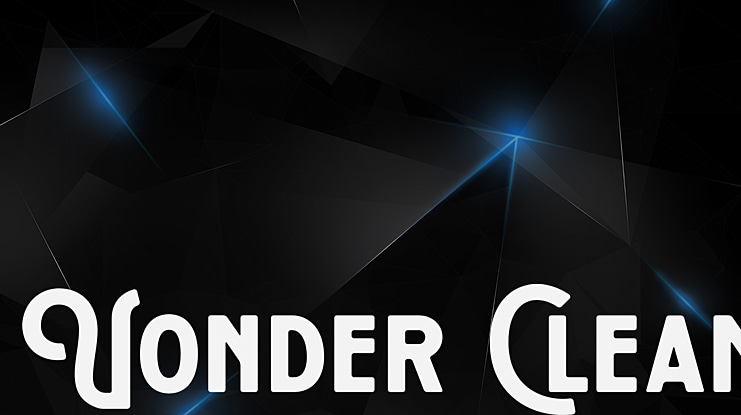 Vonder Clean Font