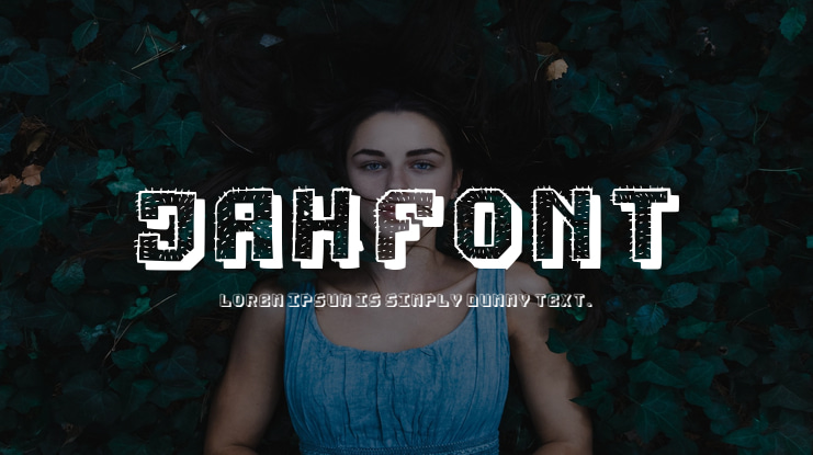 Jahfont Font