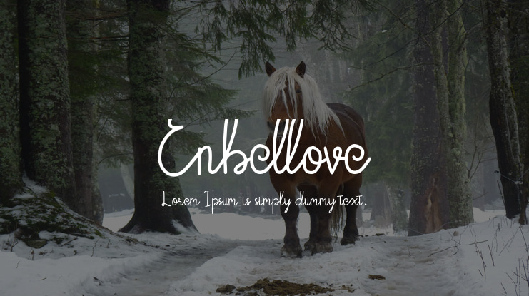 Enbellove Font