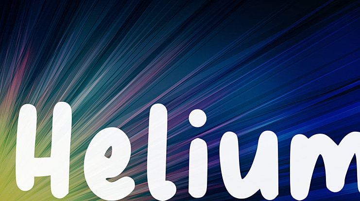 Helium Font