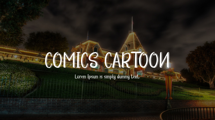 COMICS CARTOON Font