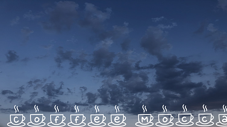 Coffee Mocca Font