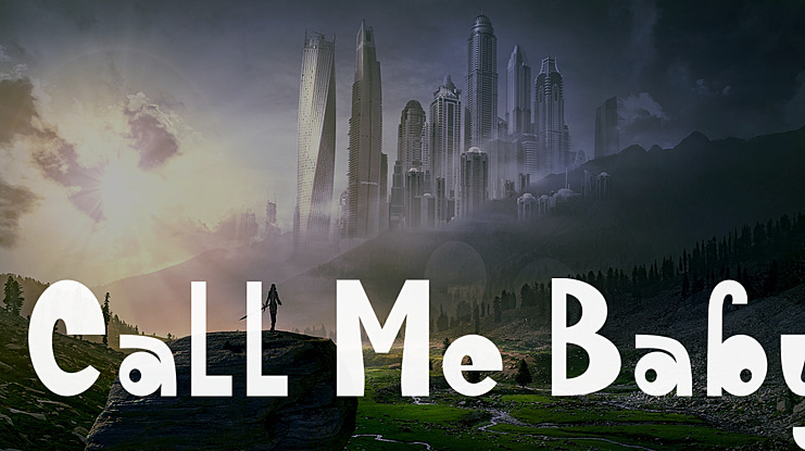 Call Me Baby Font