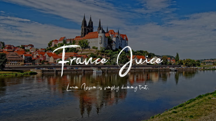 France Juice Font