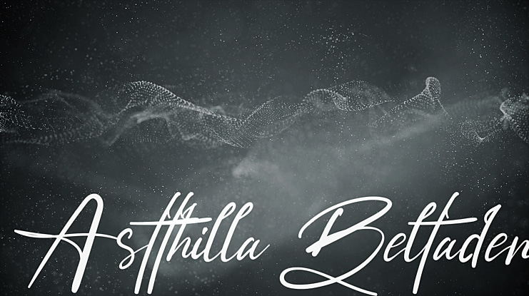 Astthilla Beltaden Font
