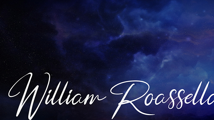 William Roassella Font