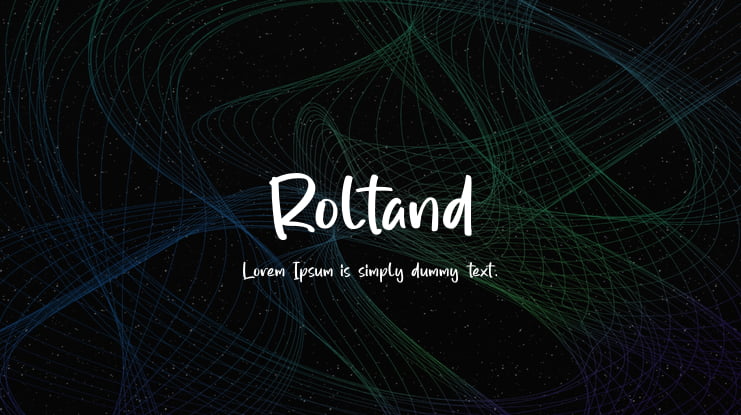 Roltand Font