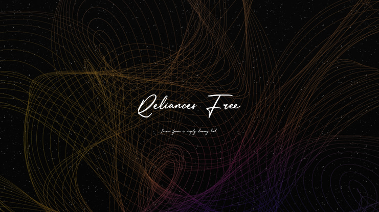 Reliances Free Font