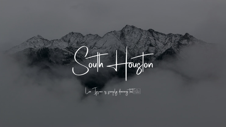 South Houston Font