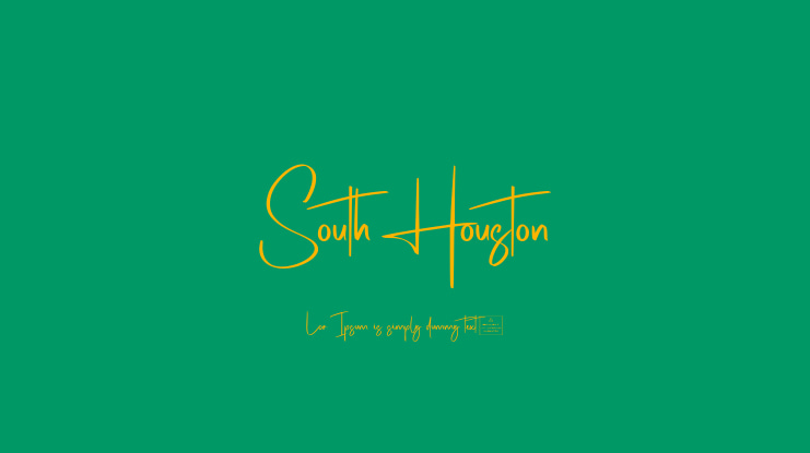 South Houston Font
