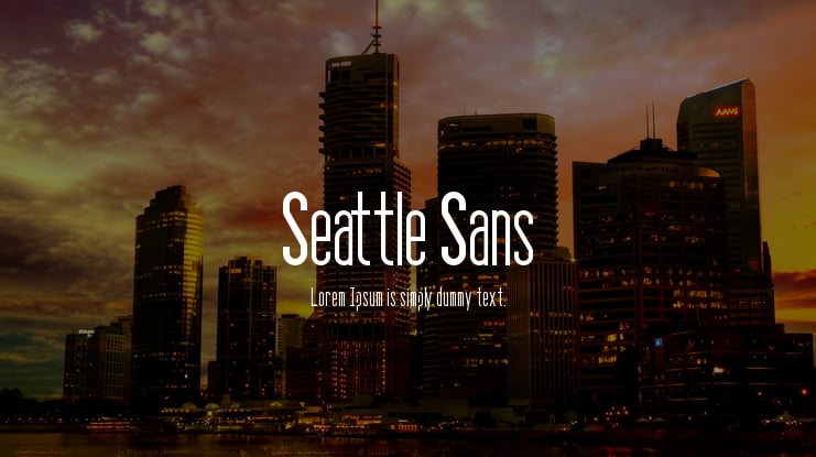 Seattle Sans Font