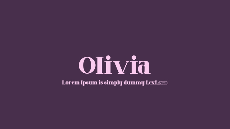 Olivia Font