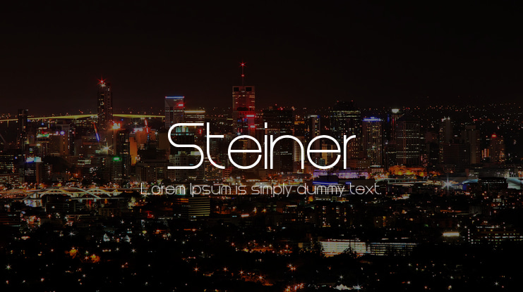 Steiner Font