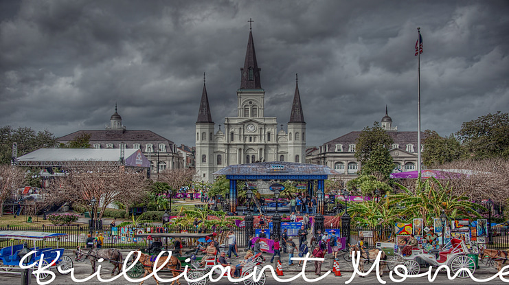 Brilliant Moments Personal Use Font