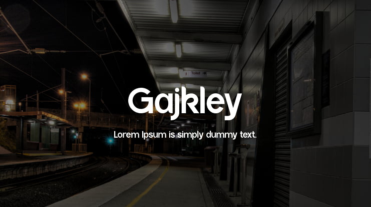 Gajkley Font