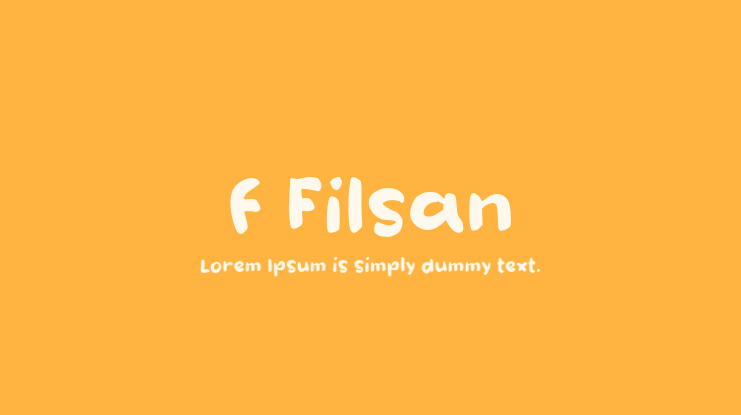 f Filsan Font
