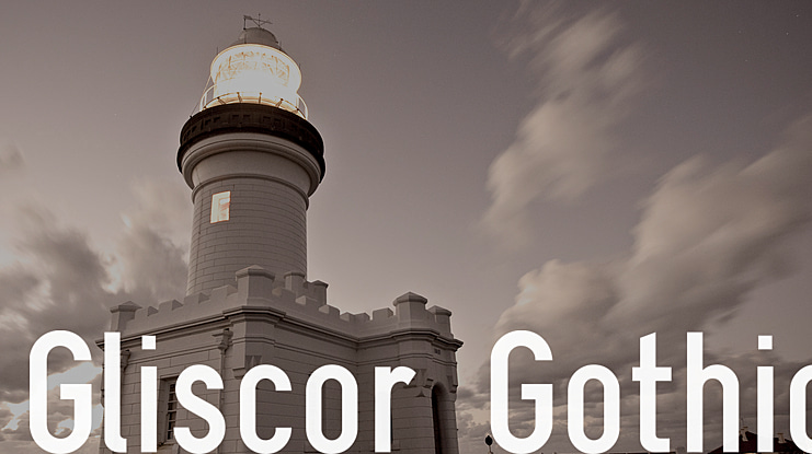 Gliscor Gothic Font