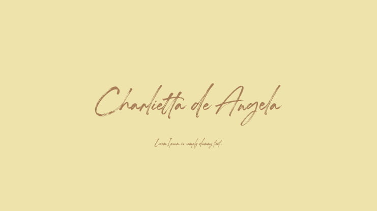 Charlietta de Angela Font