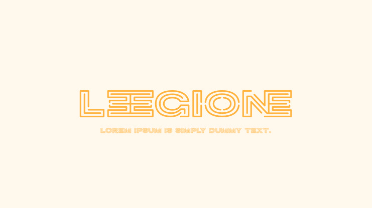 Leegione Font