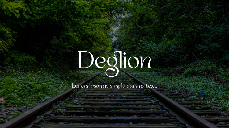 Deglion Font