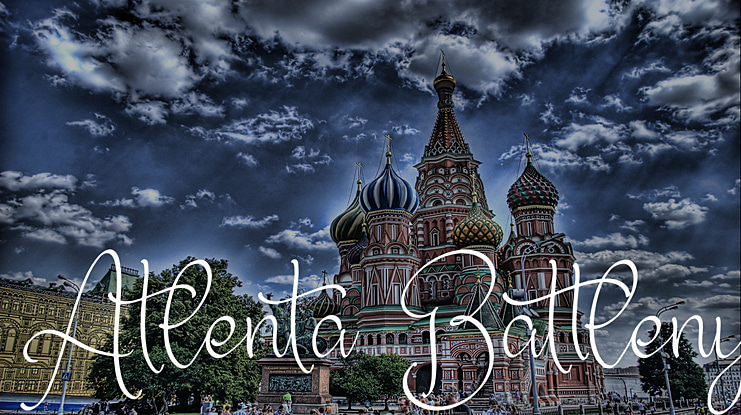 Atlenta Battleny Font