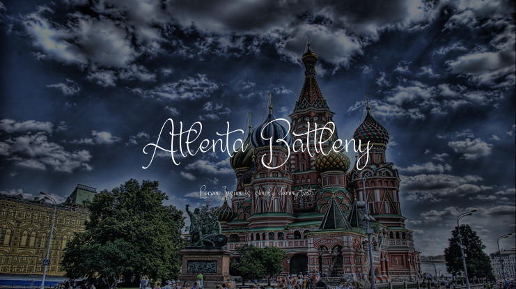 Atlenta Battleny Font