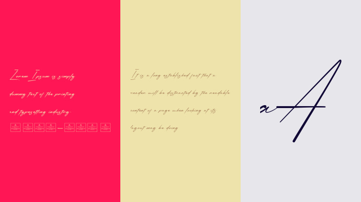 Humble Signation Font