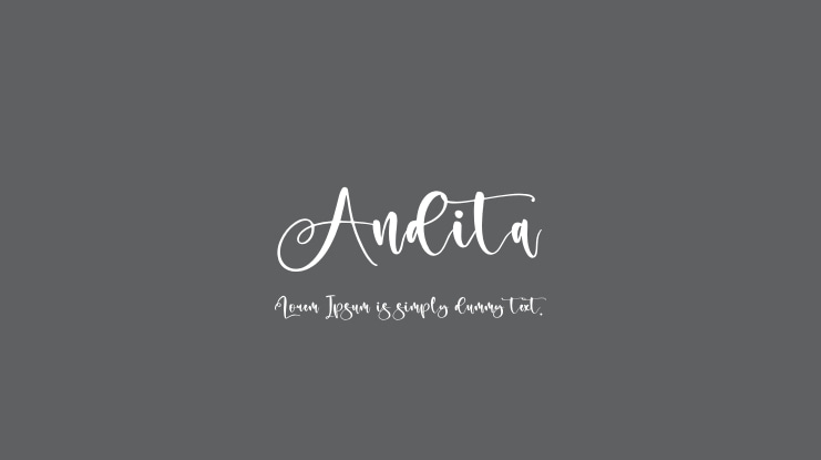Andita Font