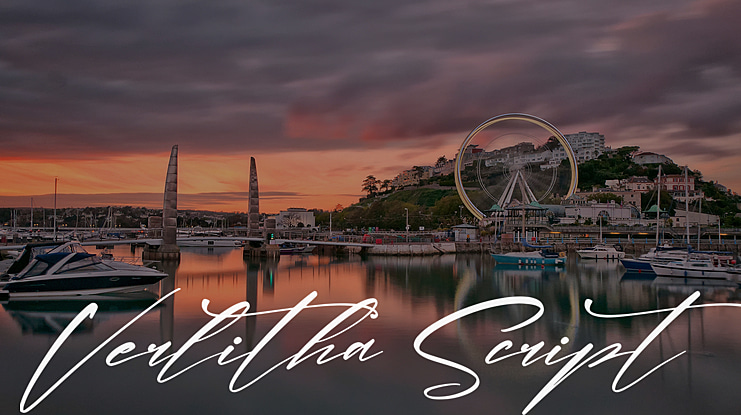 Verlitha Script Font