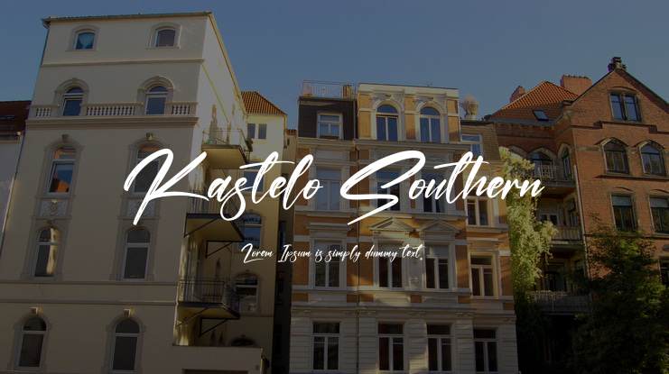 Kastelo Southern Font