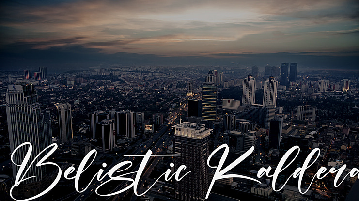 Belistic Kaldera Font