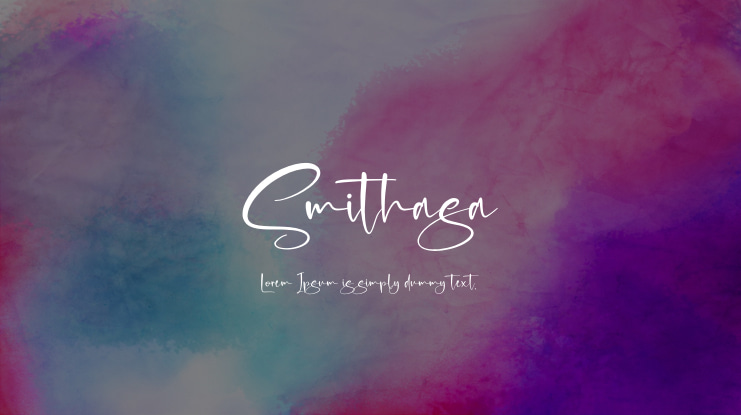 Smithasa Font