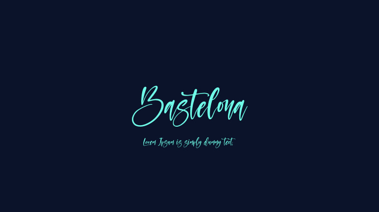 Bastelona Font