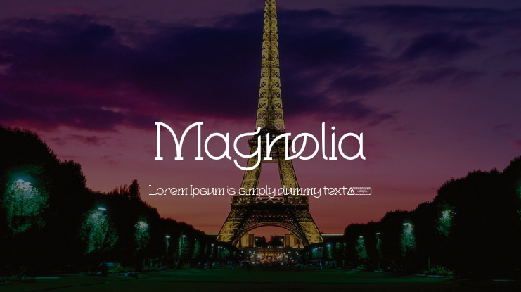 Magnolia Font